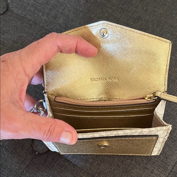 Michael Kors Gold and Silver Wristlet - Picture 3 of 4